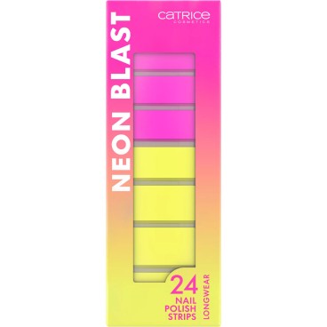 Nagelklistermärken Catrice Neon Blast 24 Delar