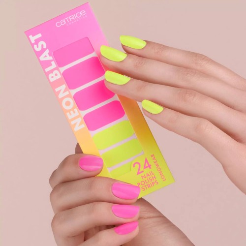 Nagelklistermärken Catrice Neon Blast 24 Delar