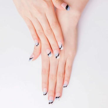 Gel Nail Foils Nooves Flowing stream (20 antal)