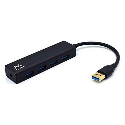 USB-HUB Ewent EW1136 4 x USB 3.0 Svart