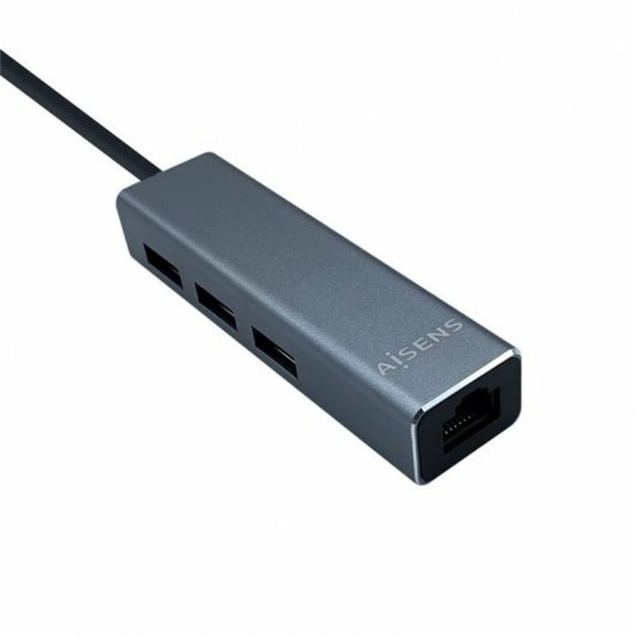Aisens USB-HUB A106-0401 灰色（1 件）