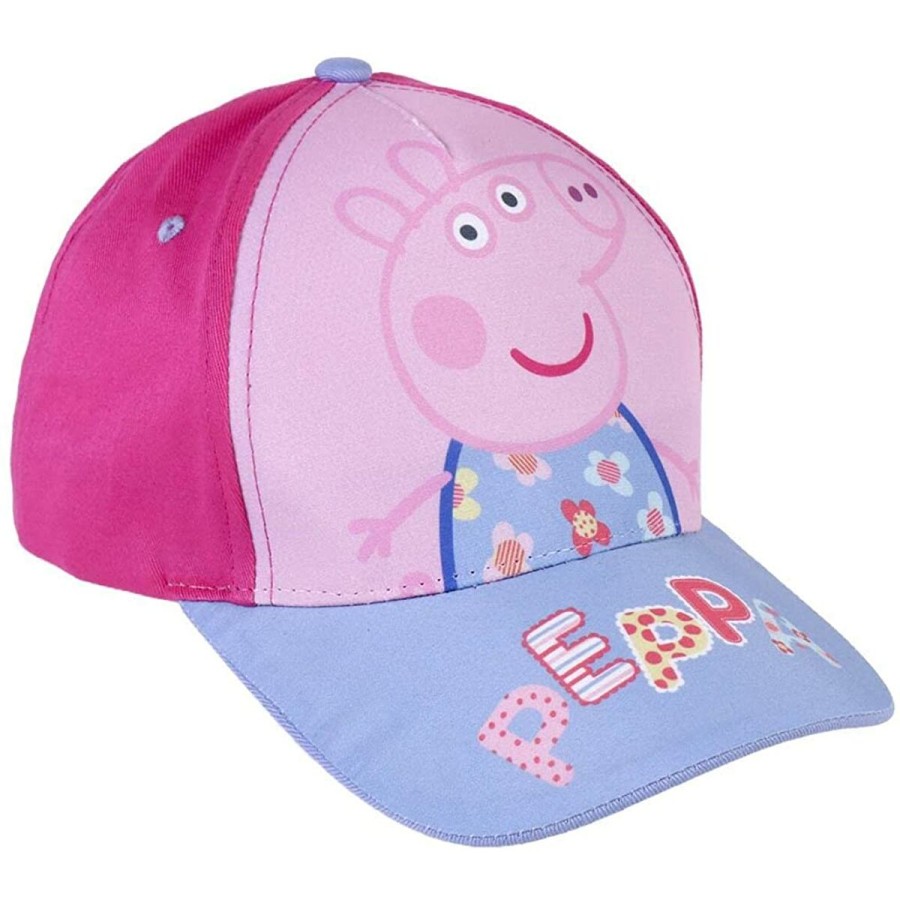 Barnkeps Peppa Pig Purpur