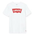 Barn T-shirt med kortärm Levi's Batwing 4 år Vit