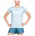 Under Armour 浅蓝色女式 HeatGear 短袖 T 恤