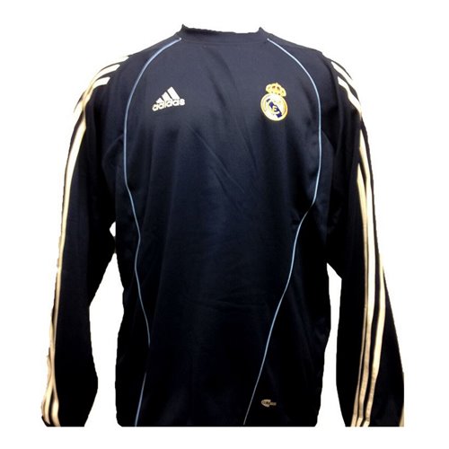 Tröja utan huva Herr Adidas Real Madrid CF Blå