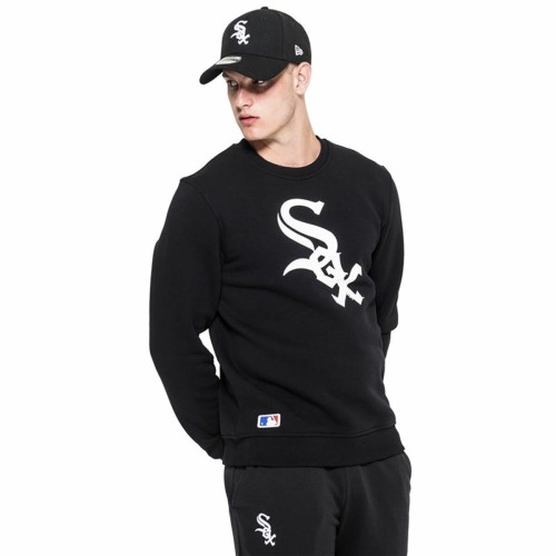 Tröja med huva Herr New Era MLB Chicago White Sox Svart