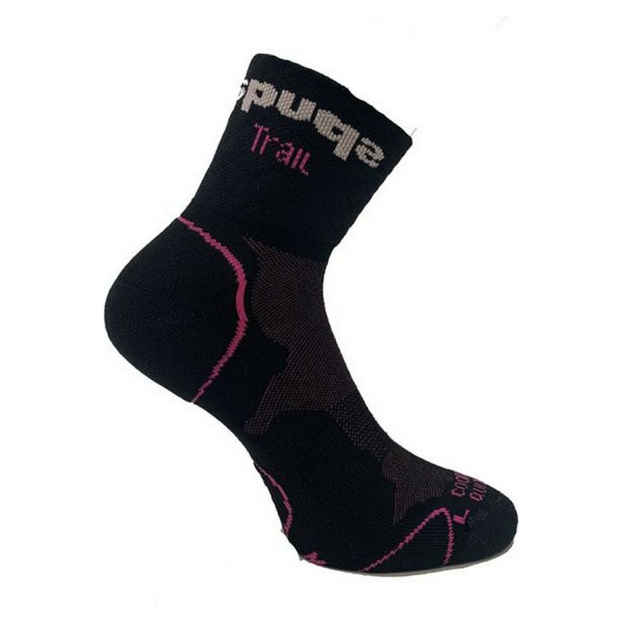 Spuqs 运动袜 Coolmax Protect NR 黑色 粉色