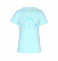 Barn T-shirt med kortärm Kappa Quissy Blue Aquamarine