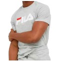 T-shirt med kortärm Herr Fila Bellano FAU0067 80000  Grå