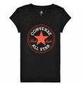 Barn T-shirt med kortärm Converse Timeless  Svart