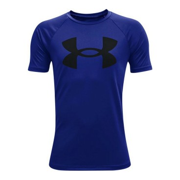 T-shirt med kortärm Herr Under Armour Tech Big Logo Blå