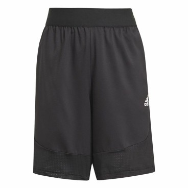 Adidas 儿童运动短裤 XFG Aeroready（黑色