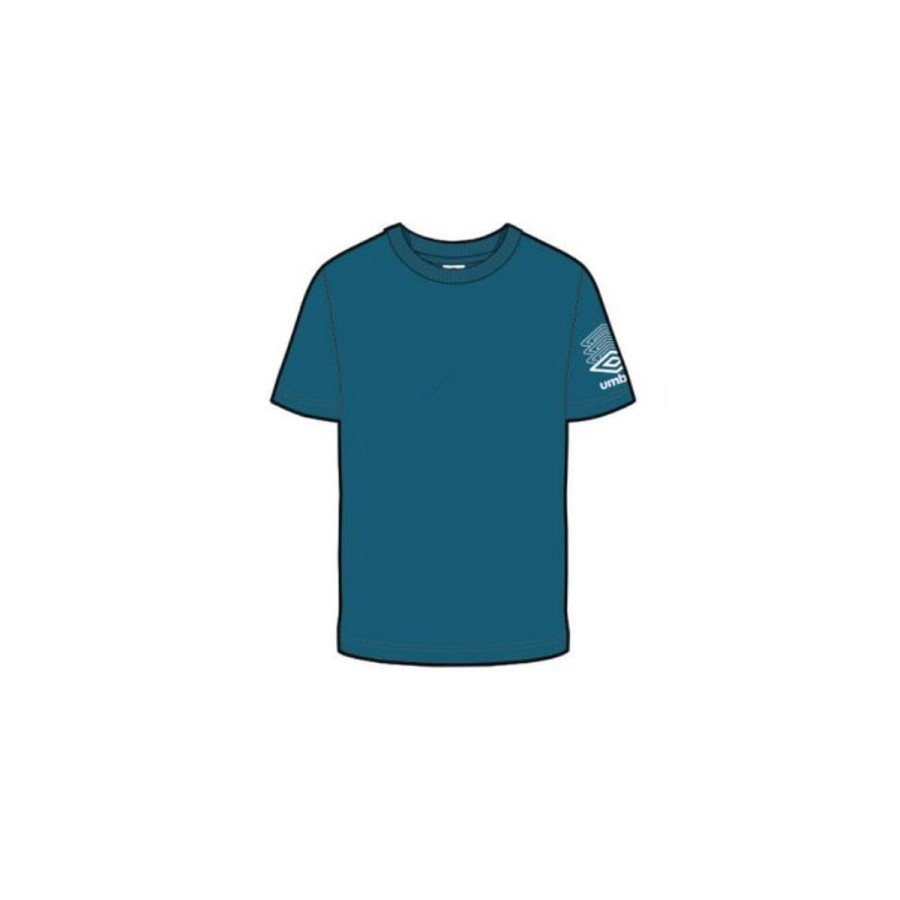 T-shirt med kortärm Herr Umbro tERRACE 66207U LKB Blå