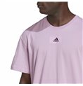 T-shirt med kortärm Herr Adidas Essentials Feelvivid Drop Lavendel