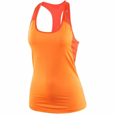 Reebok 橙色无袖运动衫 女士 WOR Racerback LBTOP