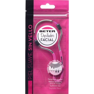 Facial Hair Remover Beter Depilador Facial Rostfritt stål Fuchsia