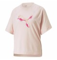 T-shirt med kortärm Dam Puma Modernoversi Rosa