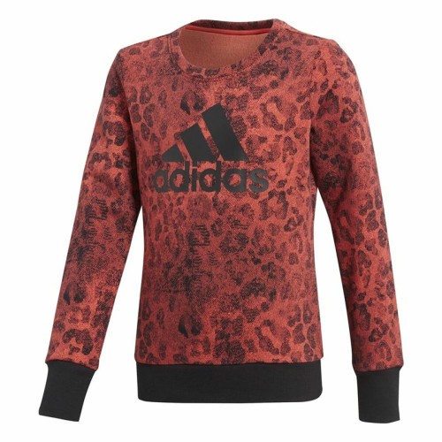 Tröja utan huva Dam Adidas YG Crew Sweat Lax