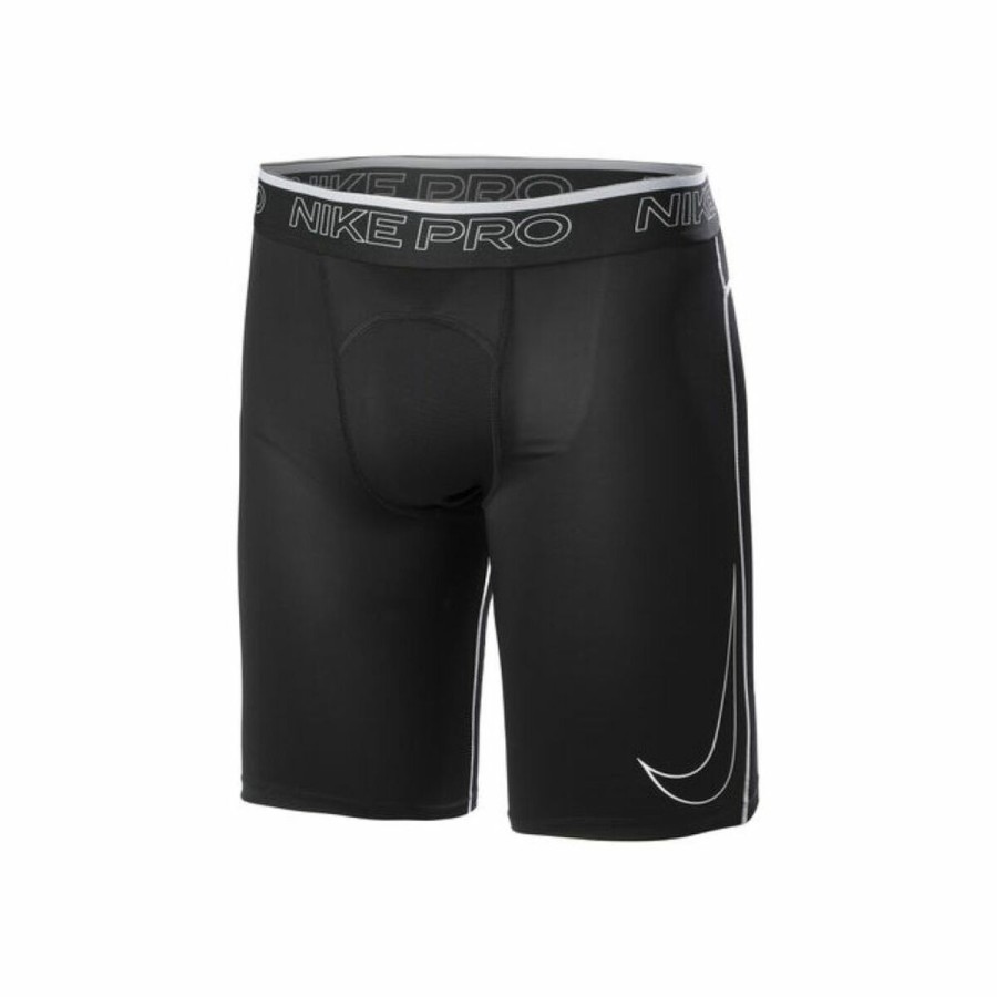 Nike 运动紧身裤，男士 NP DF 短款长裤 DD1911 010 黑色
