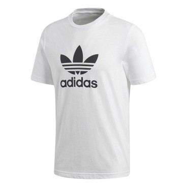 Adidas 男士短袖 T恤 TREFOIL TEE IB7420 白色