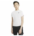 Barn T-shirt med kortärm Nike Court Dri-FIT Victory Vit