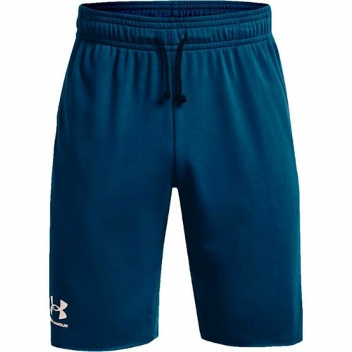 Sportshorts för män Under Armour Rival Terry Blå