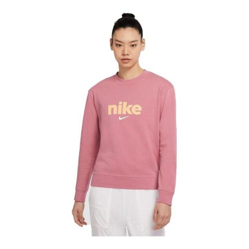 Långärmad t-shirt Dam Nike Crew Rosa