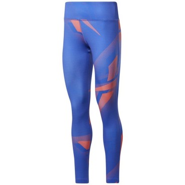 Sport-leggings, Dam Reebok MYT Printed Blå