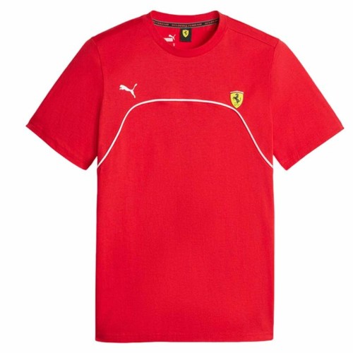 T-shirt med kortärm Herr Puma Ferrari Race Röd