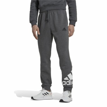 Långa träningsbyxor Adidas Essentials Mörkgrå Män