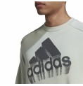 Tröja utan huva Unisex Adidas Essentials Brand Love Turkos