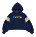 Levi's 儿童全袖高帮深蓝色运动服