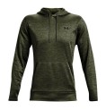 Tröja med huva Herr Under Armour Fleece Twist Oliv