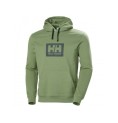 Helly Hansen 连帽男士运动衫 53289 406 绿色