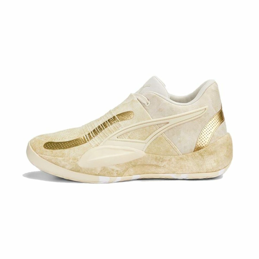 Basketskor, Vuxen Puma Rise NITRO Gyllene Beige