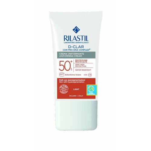 Ansiktssolkräm Rilastil Sun System Enande Spf 50 Light (40 ml)