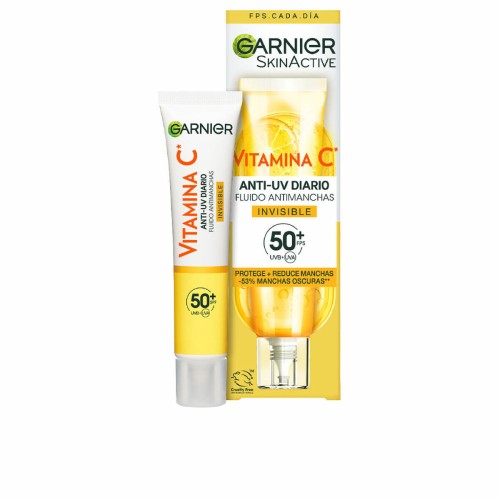 Återfuktande vätska Garnier Vitamin C - Invisible Anti-fläckar 40 ml