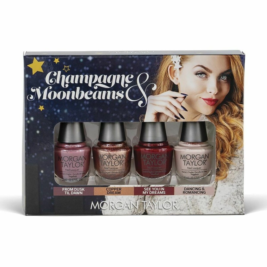 nagellack Morgan Taylor Champagne & Moonbeams (4 pcs)