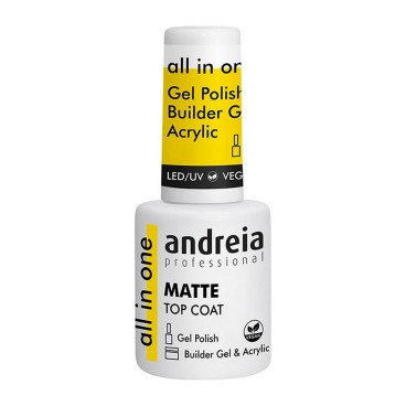 Nagellack Andreia All In One Matte Top Coat (10,5 ml)