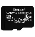 Micro-SD Minneskort med Adapter Kingston SDCS2 100 MB/s exFAT