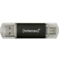USB-minne INTENSO Antracitgrå 128 GB 128 GB SSD
