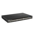 Switch D-Link DGS-1520-52MP 44xGE 4 x 2.5GBase-T PoE