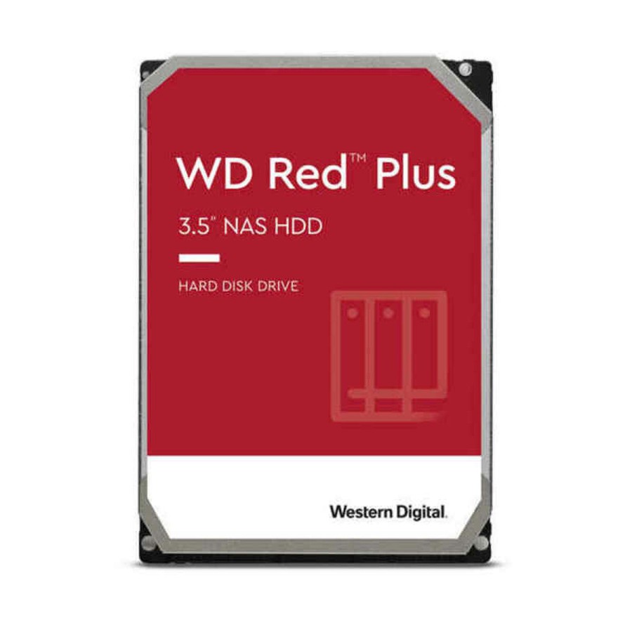 Hårddisk Western Digital WD Red Plus NAS 3,5" 5400 rpm