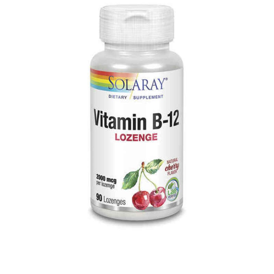 Tabletter Solaray Vit Mcg B12-vitamin (90 uds)