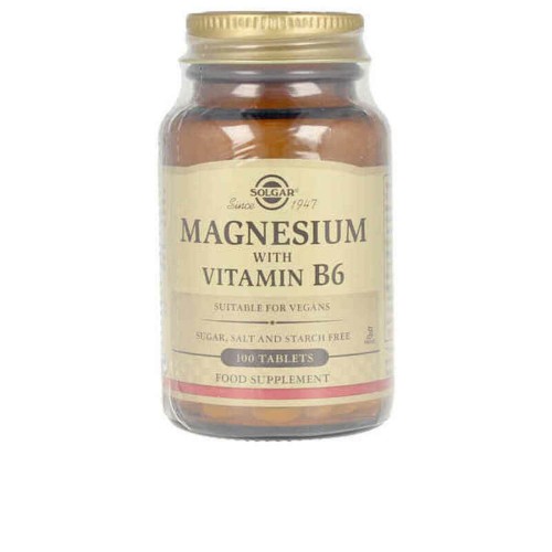 Magnesium + B6-vitamin Solgar 1720 (100 uds)