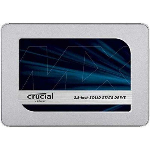 Hårddisk Crucial MX500 SATA III SSD 2.5" 510 MB/s-560 MB/s