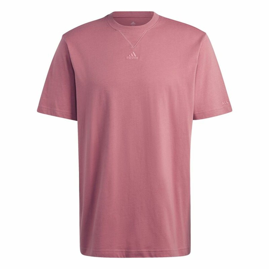 T-shirt med kortärm Herr Adidas All Szn Rosa