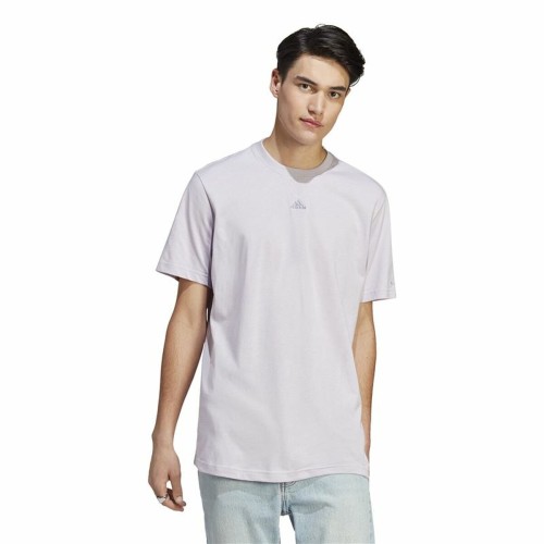 T-shirt med kortärm Herr Adidas All Szn Lila