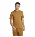 T-shirt med kortärm Herr Adidas Yoga Base Brun