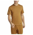 T-shirt med kortärm Herr Adidas Yoga Base Brun